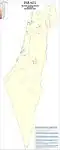 Geographical distribution of the Non-Arabic-speaking Christian population of Israel by statistical area.[199]