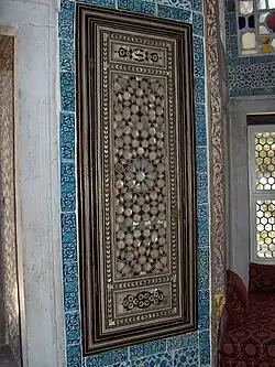 Inlay with nacre tesserae, Topkapı Palace, Istanbul