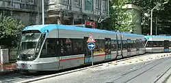 Image 4A tram in Istanbul