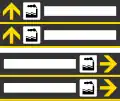 Directions in an industrial area