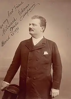 Campanini, signed photo, 1891 (Newberry Library, Chicago)
