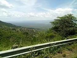 A mountain road in Kabarnet