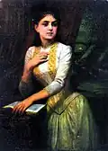 Portrait by Diogène Maillart