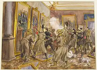Image 25"Pogrom in the Winter Palace" by Ivan Vladimirov (from October Revolution)