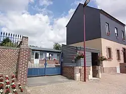 The town hall of Iviers