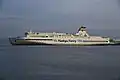 Izumi docking at Izumiotsu Port.