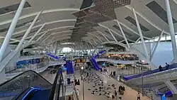 Jeddah Airport HHSR station inside view