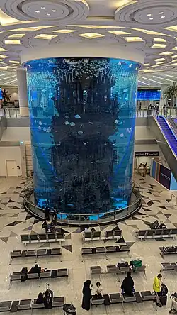 JED airport aquarium