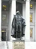 Statue of Albert Gallatin, United States Treasury, Washington, D.C.