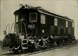 A builder's photo of a Japanese Government Railways class 6010 locomotive by Baldwin and Westinghouse