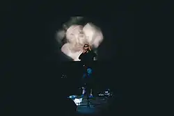 Radwan Ghazi Moumneh performing live.