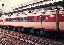481 series Green car SaRo 481-1051 in 1985