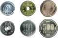 Japanese Yen coins