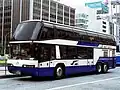 1997 model year Skyliner N122/3 operated by JR Bus Kanto in Tokyo