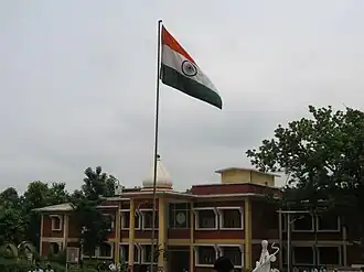 The main building of Jagadguru Rambhadracharya Divyanga University