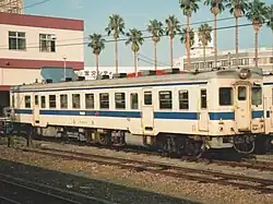 KiHa 52 114 in JR Kyushu livery in August 1993