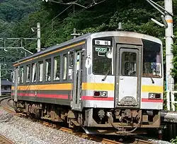 Okayama-based KiHa 120-334 in July 2006