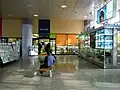 Part of the station concourse.