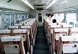 Interior of a 181-104 series in 1988