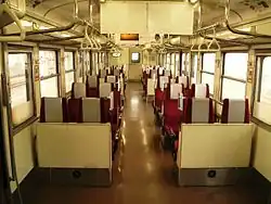 Interior of a 415-800 series trainset