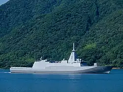 Agano underway, 29 July 2025