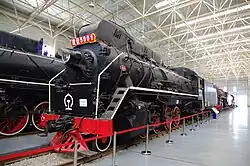 JS-5001 on display at the China Railway Museum