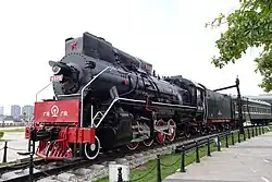 JS-6500 on display at the Guangzhou Railway Museum