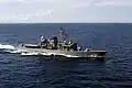 JS Asayuki underway, date unknown.