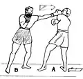Jab for the stop