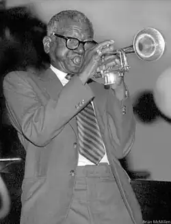Cladys "Jabbo" Smith at Turk Murphy's Earthquake McGoon's, San Francisco CA, 1981