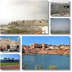General view of city and port • Roman Amphitheater • Al-Baath Stadium • Entrance of Roman Theater • Landscape of Jableh • Port