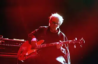 Casady playing his signature bass with Hot Tuna in 2005