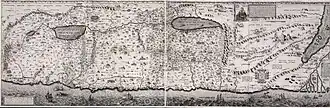 A detailed map of Palestine from the century