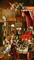Flemish Renaissance, The Birth of Virgin Mary, Oostanen, late 15th or early 16th century
