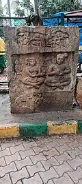 The 10th-century Atmabalidana (self-sacrifice) memorial stone found in Jakkur.