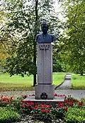 Monument to the poet Jakob Liiv