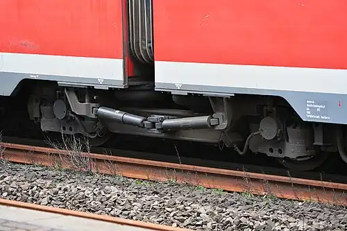 Jacobs bogie on a DBAG Class 425 train