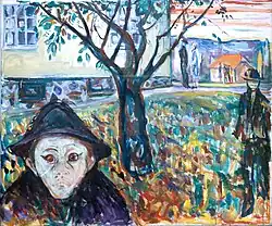 This version, located at the Munch Museum, is called Jealousy in the Garden and was most probably completed between 1929 and 1930.