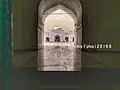 A direct view from door number 2 situated on the either side of the mosque