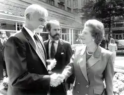 James George and Margaret Thatcher