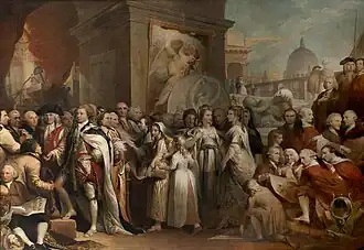 Painting 5: The Distribution of Premiums in the Society of Arts