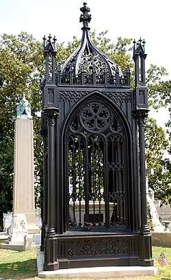 James Monroe's grave at Hollywood Cemetery (Richmond, Virginia)