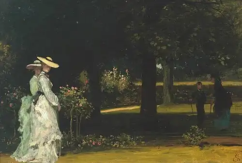 Miss Martineau's Garden, 1873 (Tate Britain)