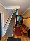 Hallway inside main entrance