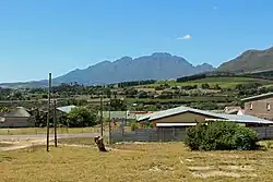 View over Jamestown towards Stellenbosch