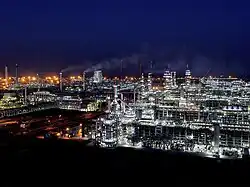 Image 29Jamnagar Refinery, the world's largest oil refinery, in Gujarat, India (from Oil refinery)