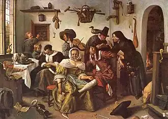 Beware of Luxury, 1663, Kunsthistorisches Museum
