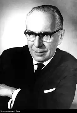 Jan Zachwatowicz in 1968