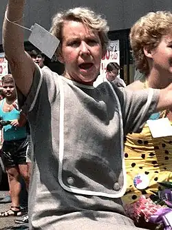 Jane Byrne (#50) was the first female mayor.