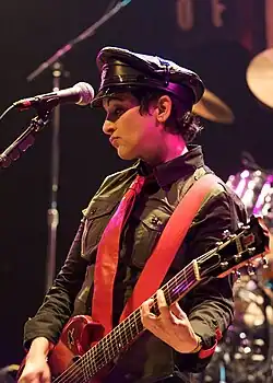 Wiedlin performing at the House of Blues in Los Angeles in April 2009